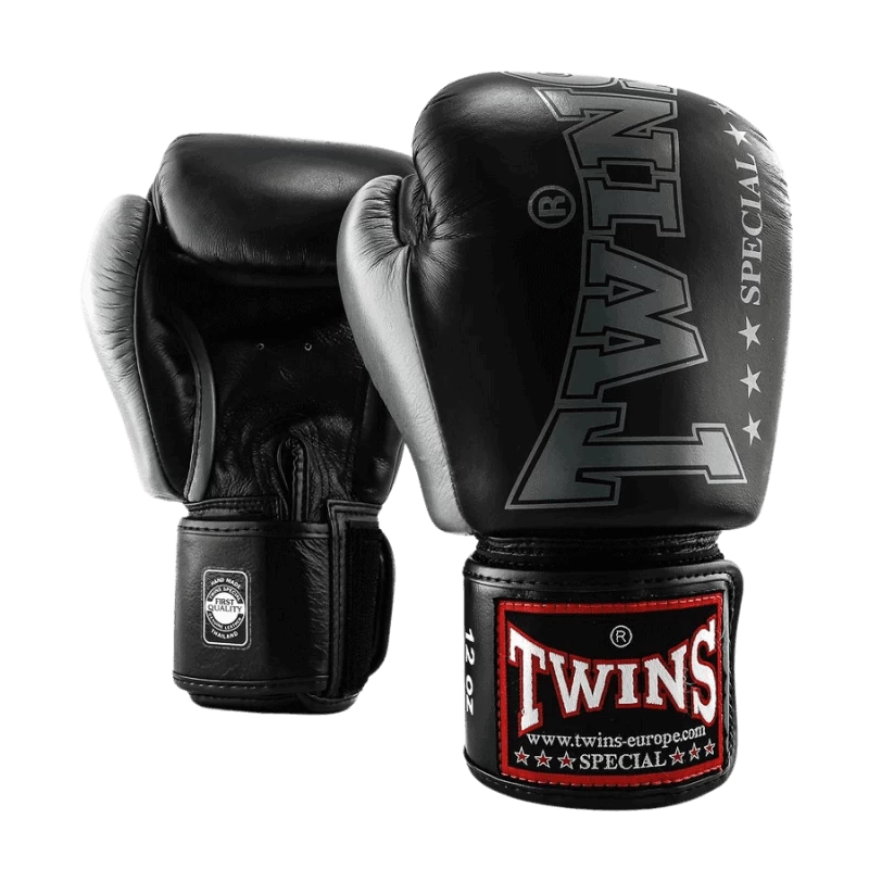 Twins Kickboks Set BGVL 8 Zwart 2 Twins Kickboks Set BGVL 8 Zwart - Afbeelding 2