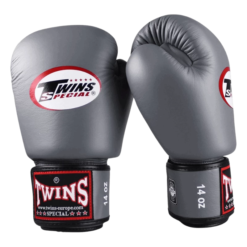 Twins Kickboks Set Grijs 2 Twins Kickboks Set Grijs - Afbeelding 2