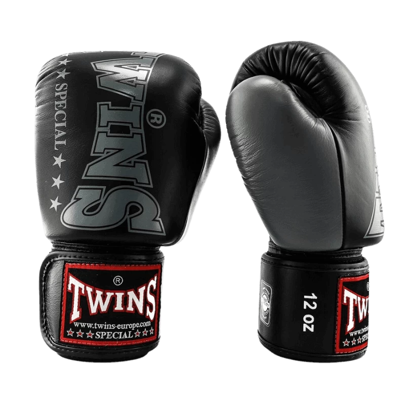 Twins Kickboks Set BGVL 8 Zwart 3 Twins Kickboks Set BGVL 8 Zwart - Afbeelding 3