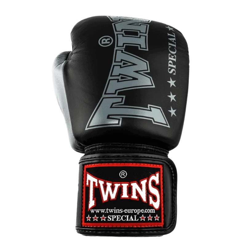 Twins Kickboks Set BGVL 8 Zwart 4 Twins Kickboks Set BGVL 8 Zwart - Afbeelding 4