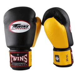 Twins Bokshandschoenen BGVL 3 Zwart/Geel -Fightstyle 3 3