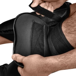 Hayabusa T3 Full Back Scheenbeschermers Zwart -Fightstyle 5 3