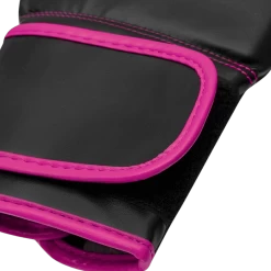 Adidas Hybrid 80 Bokshandschoenen Zwart/Roze -Fightstyle Adidas Hybrid 80 Bokshandschoenen Zwart Roze 11