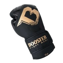 Booster Bokshandschoenen Bangkok Series Zwart -Fightstyle Booster Bokshandschoenen Bangkok Series Zwart voorkant
