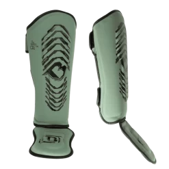 Booster Kickboks Set Youth Elite V2 Groen -Fightstyle Booster v2 scheenbeschermer samen