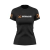 Braus Dames Rashguard Short Sleeve Ranked Zwart