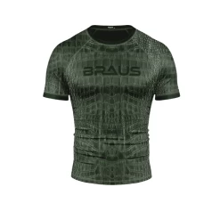 Braus Rashguard Short Sleeve Crocodile