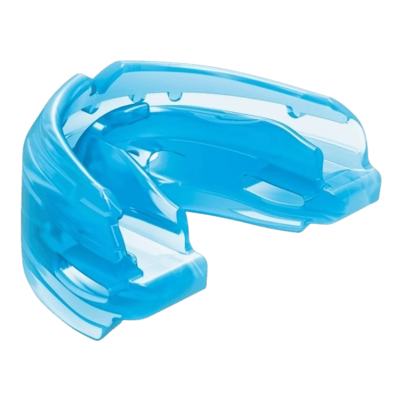 Shock Doctor Dubbel Bitje Beugel Blauw 1 Shock Doctor Dubbel Bitje Beugel Blauw