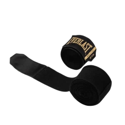 Everlast Bandages Elite Zwart -Fightstyle Everlast Bandages Elite Zwart klittenband