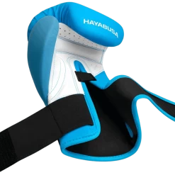Hayabusa T3 Neon Blue Bokshandschoenen -Fightstyle Hayabusa T3 Neon Blue Bokshandschoenen 4