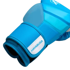 Hayabusa T3 Neon Blue Bokshandschoenen -Fightstyle Hayabusa T3 Neon Blue Bokshandschoenen 5