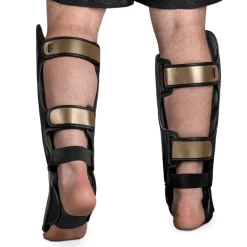 Hayabusa T3 Striking Scheenbeschermers Zwart/Goud -Fightstyle Hayabusa T3 Striking Scheenbeschermers Zwart Goud 2 1