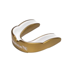 Hayabusa Bitje Combat Goud -Fightstyle Hayabusa mouthguard combat gold linkerkant
