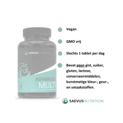 Saevus Nutrition Advanced Multivitamine -Fightstyle Multivitamine