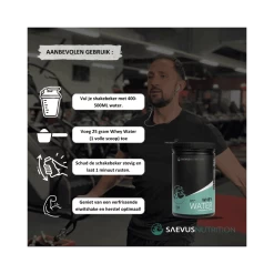 Saevus Nutrition Whey Water 7 Saevus Nutrition Whey Water -Fightstyle Saevus Nutrition Whey Water instructie 1