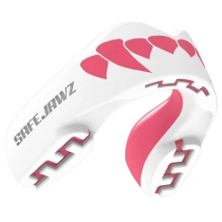 SafeJawz Extro Series Fangz Gebitsbeschermer Wit/Roze