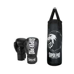 Super Pro Bokszak Set Zwart