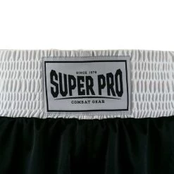 Super Pro Boxing Shorts Club Zwart -Fightstyle Super Pro Boxing Shorts Club Zwart tailleband