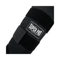 Super Pro Kickboks Set Champ Wit -Fightstyle Super Pro Kickboks Set Champ Zwart logo scheenbeschermer