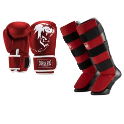 Super Pro Kinder Kickboks Set Talent Rood