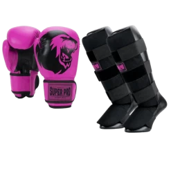 Super Pro Kinder Kickboks Set Talent Roze