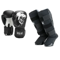 Super Pro Kinder Kickboks Set Talent Zwart