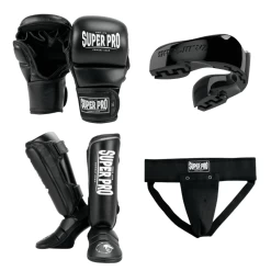 Super Pro MMA Set Rookie Zwart
