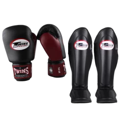 Twins Kickboks Set BGVL 3 Zwart/Bordeaux