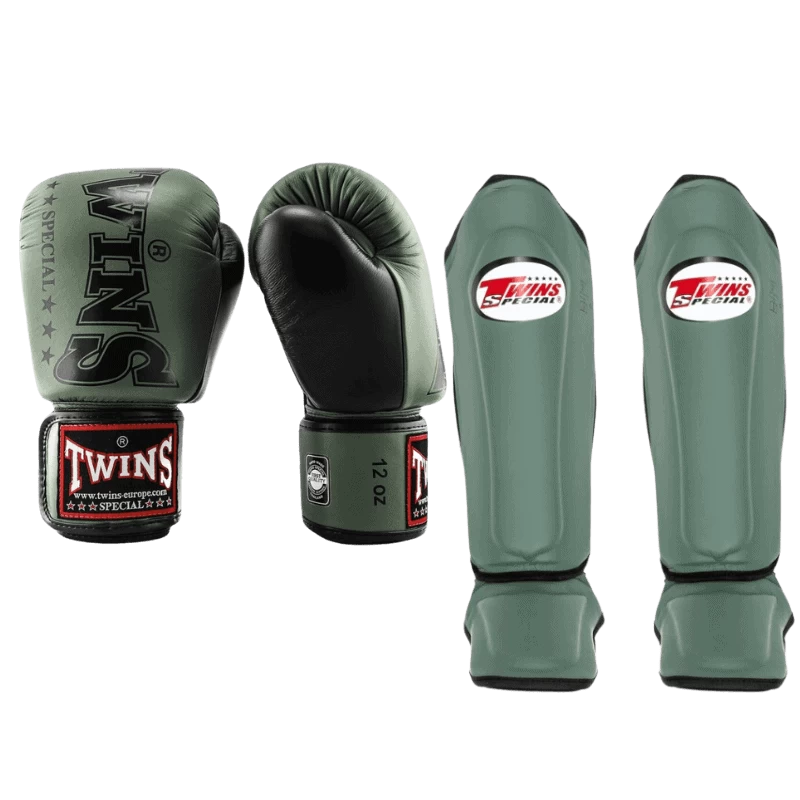 Twins Kickboks Set BGVL 8 Groen 1 Twins Kickboks Set BGVL 8 Groen