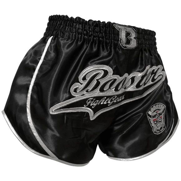 Booster Kickboks Broekje Retro Slugger Zilver 1 Booster Kickboks Broekje Retro Slugger Zilver