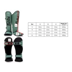 Booster Scheenbeschermers FXB Groen -Fightstyle booster scheenbeschermers fxb sg groen 3