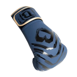 Booster Kickboks Set Youth Elite V2 Blauw -Fightstyle booster youth v2 handschoen blauw bovenkant