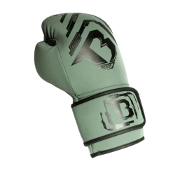 Booster Kickboks Set Youth Elite V2 Groen -Fightstyle booster youth v2 handschoen groen voorkant