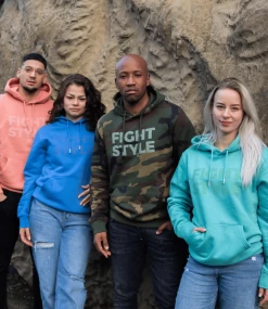 Fightstyle Hoodie Military -Fightstyle fightstyle hoodie military 3