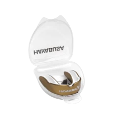 Hayabusa Bitje Combat Goud -Fightstyle hayabusa mouthguards combat gold in bakje