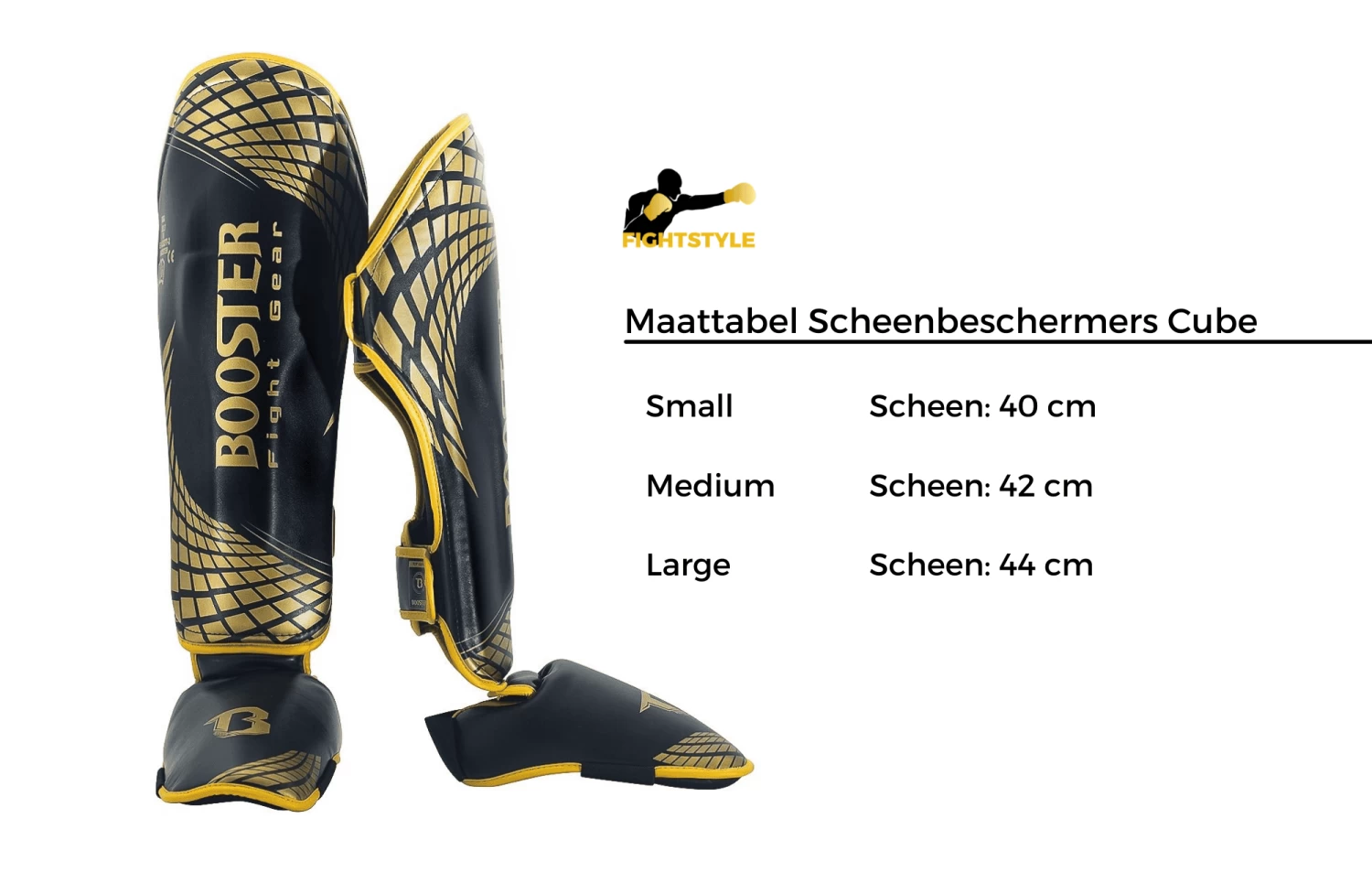 Booster Scheenbeschermers Cube Zwart 4 Booster Scheenbeschermers Cube Zwart - Afbeelding 4