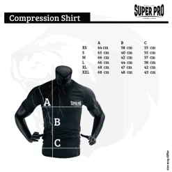 Super Pro Rashguard Short Sleeve Skull 5 Super Pro Rashguard Short Sleeve Skull -Fightstyle maattabel super pro compressie shirt