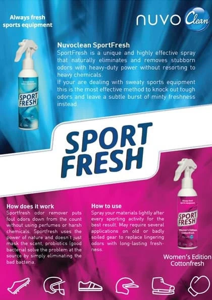 Nuvo Clean SportFresh Mint 2 Nuvo Clean SportFresh Mint - Afbeelding 2