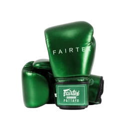 Fairtex Bokshandschoenen Metallic Groen