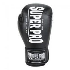 Super Pro Kickboks Set Champ Zwart 12 Super Pro Kickboks Set Champ Zwart -Fightstyle super pro bokshandschoenen champ zwart 1 1