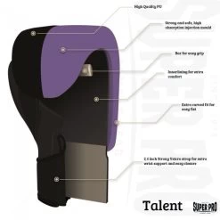 Super Pro Talent Bokshandschoenen Kind Rood 13 Super Pro Talent Bokshandschoenen Kind Rood -Fightstyle super pro bokshandschoenen kinderen talent blauw 1