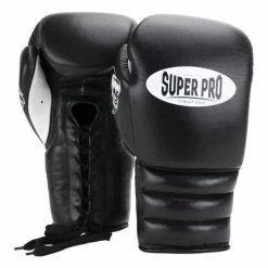 Super Pro Bokshandschoenen Knockout Zwart