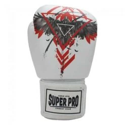 Super Pro Kickboks Set Raven Wit -Fightstyle super pro bokshandschoenen raven wit 10