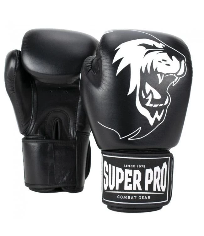 Super Pro Kickboks Set Warrior Zwart 2 Super Pro Kickboks Set Warrior Zwart - Afbeelding 2