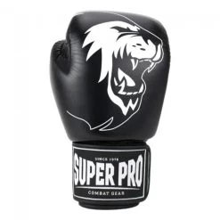 Super Pro Kickboks Set Warrior Zwart 12 Super Pro Kickboks Set Warrior Zwart -Fightstyle super pro bokshandschoenen warrior zwart 2