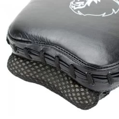 Super Pro Focus Target Mitts Leder Zwart -Fightstyle super pro combat gear focus target mitts zwart