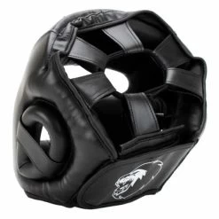 Super Pro Hoofdbeschermer Legionnaire Zwart -Fightstyle super pro combat gear helm legionnaire zwart