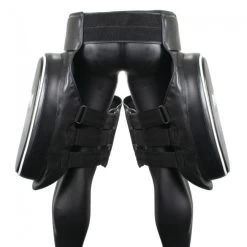 Super Pro Leg Protector Centurion Zwart -Fightstyle super pro combat gear legprotector centurion zwart 2