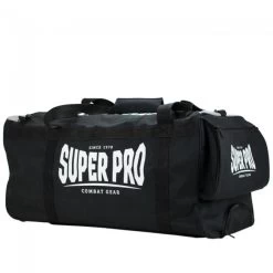 Super Pro Super Pro Sporttas Trolley Zwart -Fightstyle super pro combat gear reistas trolley zwart