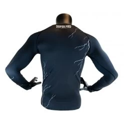 Super Pro Compressie Shirt Thunder Zwart 8 Super Pro Compressie Shirt Thunder Zwart -Fightstyle super pro compression shirt thunder zwart 3